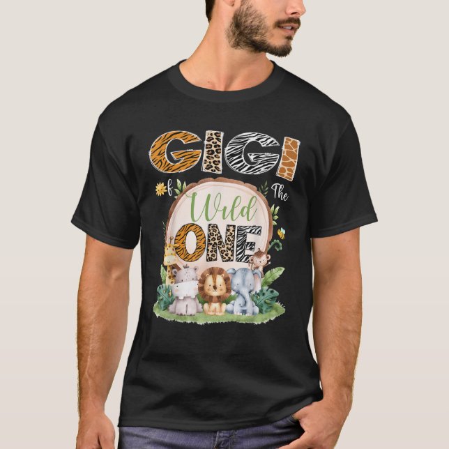 Camiseta Gigi De Los Animales Salvajes De Nacimiento Primer (Anverso)