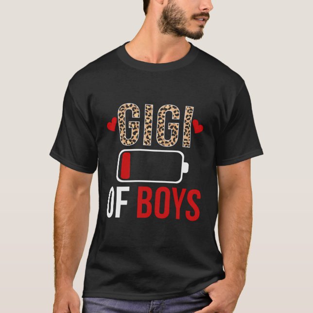 Camiseta Gigi De Niños Gigi Abuela Batería Boy Gigi (Anverso)