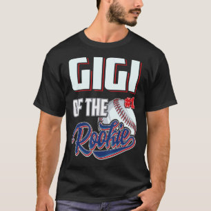 Camiseta Gigi de Rookie 1 años Equipo 1 cumpleaños Baseb