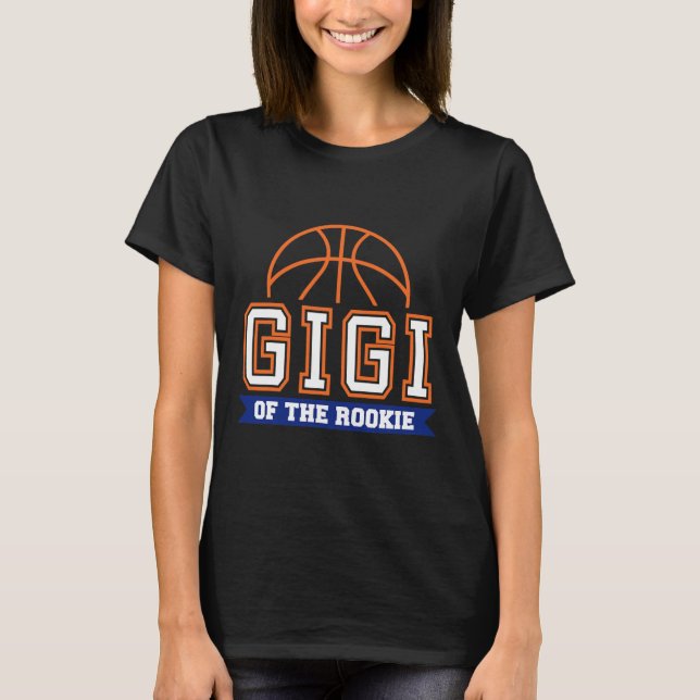 Camiseta Gigi De Rookie Primer Cumpleaños Partida Temática  (Anverso)