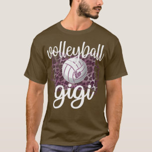 Camiseta Gigi De Voleibol Abuela Del Jugador De Voleibol Gi