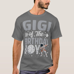 Camiseta Gigi Del Astronauta De Cumpleaños Tema Espacial Bd