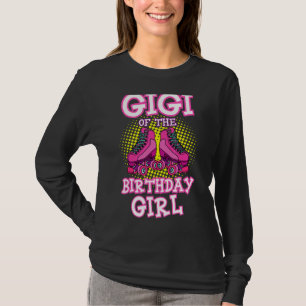 Camiseta Gigi Del Chica De Cumpleaños Patines De Patines Bd