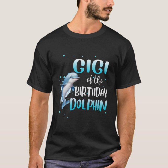 Camiseta Gigi Del Fiesta De La Familia De Los Delfines De C (Anverso)