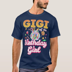 Camiseta GiGi Del Tema De La Familia Candy Chicas De Cumple