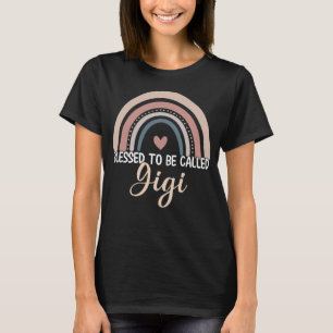 Camiseta Gigi Día de la Madre Bendecido por ser llamado Gig
