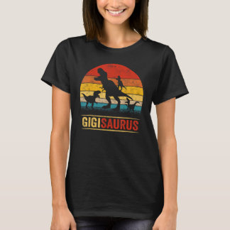 Camiseta Gigi Dinosaur Rex Gigisaurus 3 niños Matchin famil