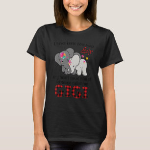 Camiseta Gigi Elephant Baby Elephant Abuela Embarazo Anno