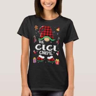 Camiseta Gigi Gnome Familia De Búfalos Rojos Jugados Chris