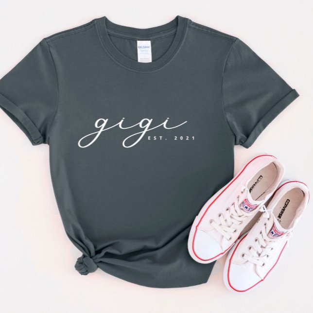 Camiseta Gigi Grandma personalizada (Subido por el creador)