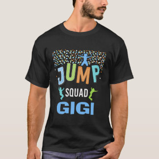 Camiseta Gigi Jump Squad Birday Boy Trampoline Jumper Bda