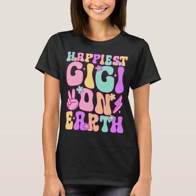 Camiseta Gigi Más Feliz De La Tierra (Anverso)
