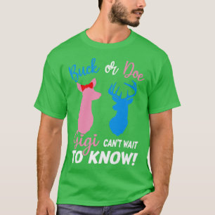 Camiseta Gigi no puede esperar a saber revelación de género