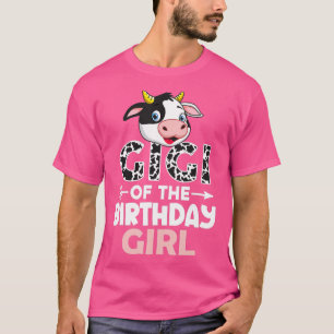 Camiseta Gigi of The Birthday Girl Cows Farm Cow Gigi 