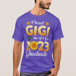 Camiseta Gigi Orgulloso De Girasol De Clase 2023 Graduado S