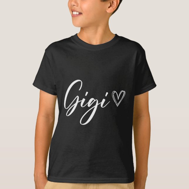 Camiseta Gigi Para Las Madres De La Abuela Abuela Invitació (Anverso)