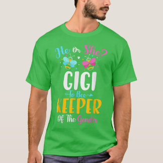 Camiseta Gigi para ser el guardián del bebé de género