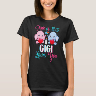 Camiseta Gigi Rosa O Azul Ama A Los Elefantes Género Del Be