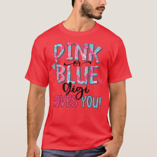 Camiseta Gigi Rosa O Azul Te Ama A Tejer Niña Género De Beb