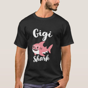 Camiseta Gigi Tiburón Día de la Madre Abuela Funny