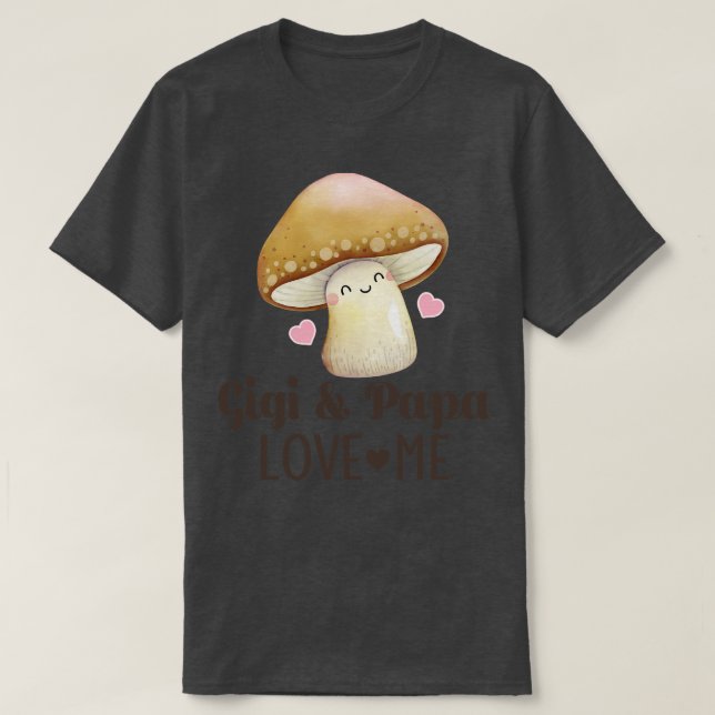 Camiseta Gigi y papá me aman (Diseño del anverso)