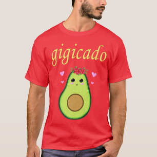 Camiseta Gigicado Aguacate Abuma Gigi Funny Vegan Saying N