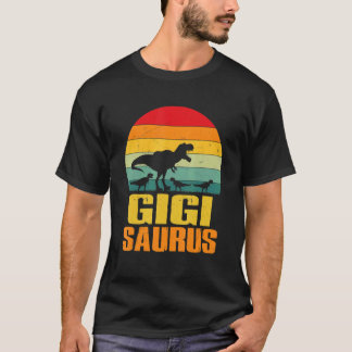 Camiseta Gigisaurus Rex Dinosaur Gigi Saurus Family Matchin