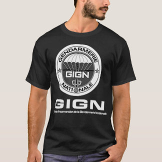 Camiseta GIGN de la Gendarmería de la Policía Fran
