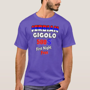 Camiseta GIGOLO SERVIO - la primera noche libera