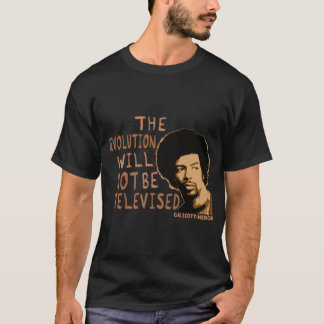 Camiseta Gil Scott-Heron - La Revolución No Será Telev