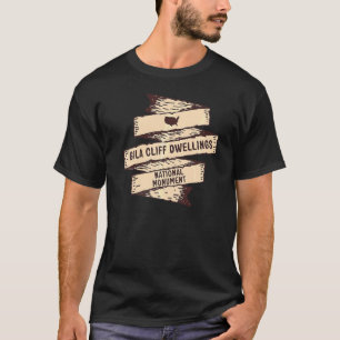 Camiseta Gila Cliff Dwellings Monumento Nacional Nuevo Méxi