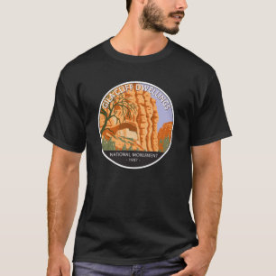 Camiseta Gila Cliff Dwellings National Monument Circle