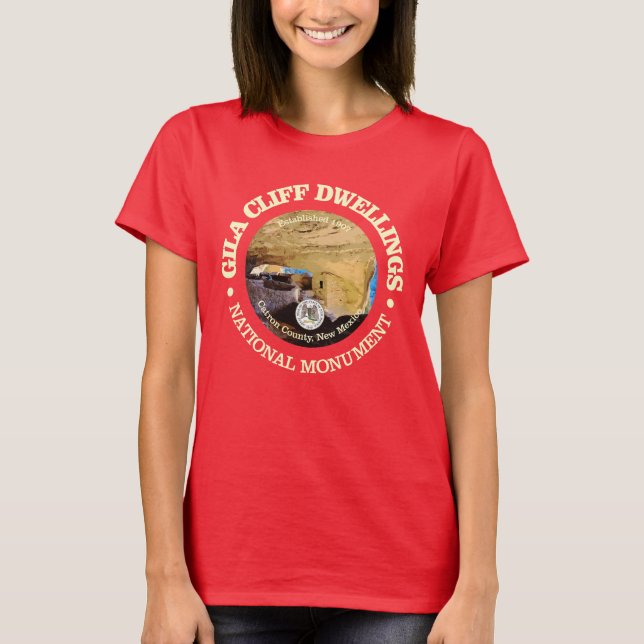 Camiseta Gila Cliff Dwellings (NM) (Anverso)