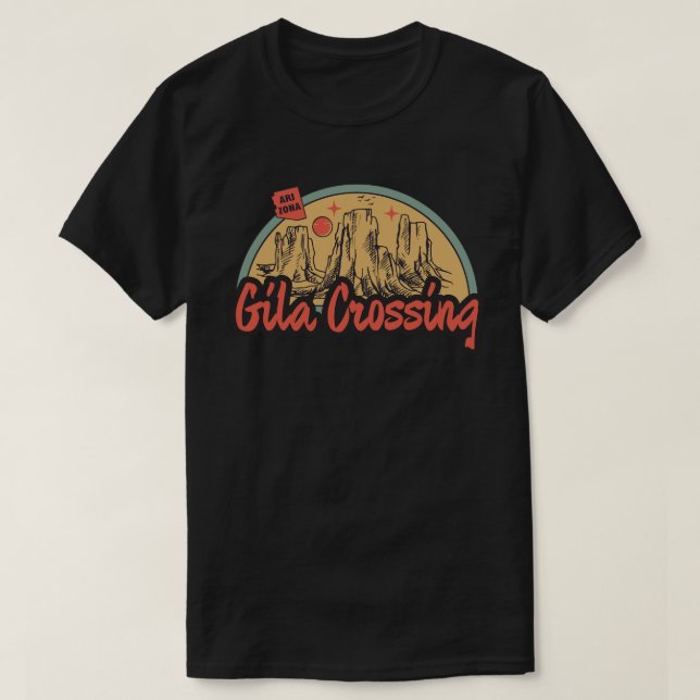 Camiseta Gila Crossing, Arizona (Diseño del anverso)