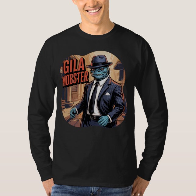 Camiseta Gila Mobster Ilustracion Combo Creatura Graciosa (Anverso)