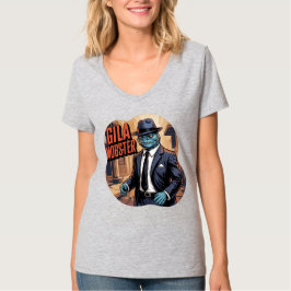 Camiseta Gila Mobster Ilustracion Combo Creatura Graciosa