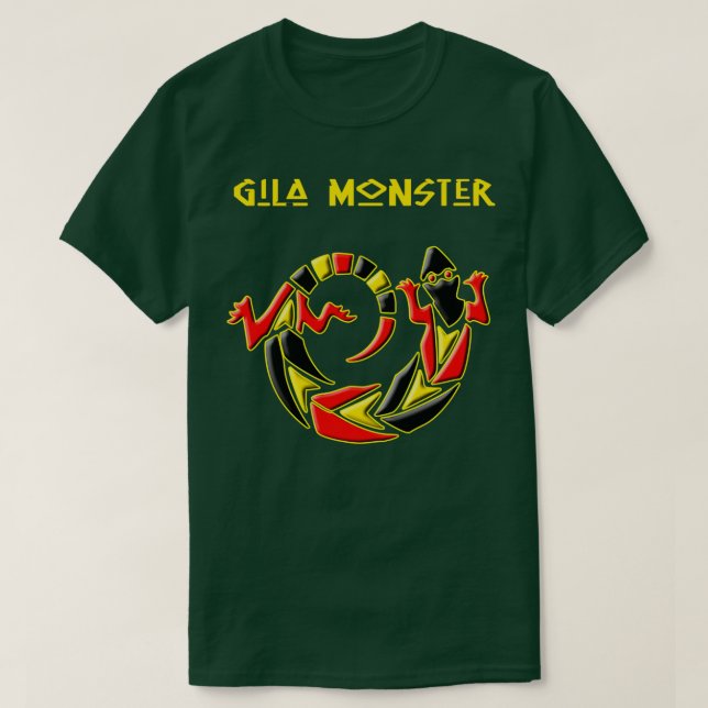 Camiseta Gila Monster  (Diseño del anverso)