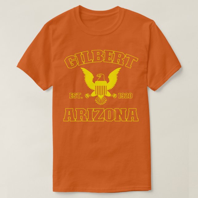 Camiseta Gilbert Arizona Gilbert AZ (Diseño del anverso)