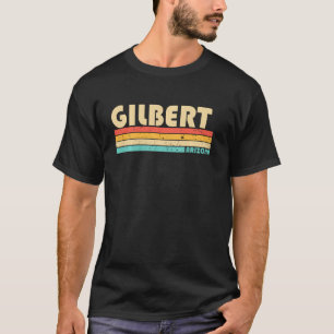 Camiseta Gilbert Az Arizona Funny City Home Roots Retro 70