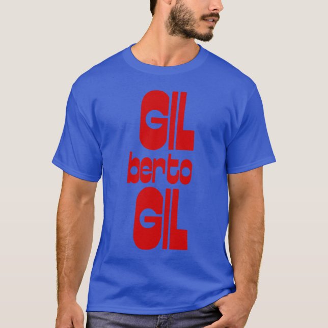 Camiseta gilberto gil (Anverso)