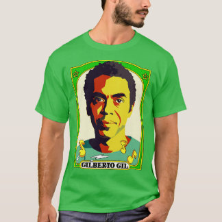 Camiseta Gilberto Gil Retro Original Diseño De Arte De Vent