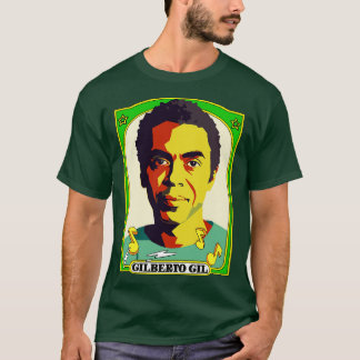 Camiseta Gilberto Gil Retro Original Diseño De Arte De Vent