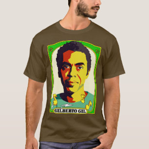Camiseta Gilberto Gil Retro Original Diseño De Arte De Vent