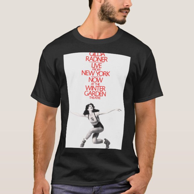 Camiseta Gilda Radner Live From New York  (Anverso)