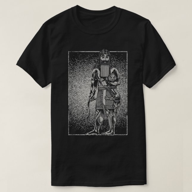Camiseta Gilgamesh - Los gigantes de Anunnaki, la antigua d (Diseño del anverso)