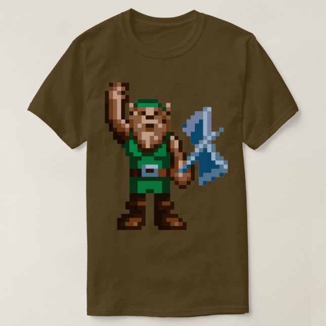 Camiseta Gilius Thunderhead Golden Ax 1 (Diseño del anverso)