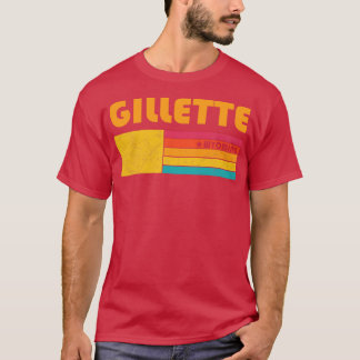 Camiseta Gillette Wyoming Vintage Molestias de recuerdo