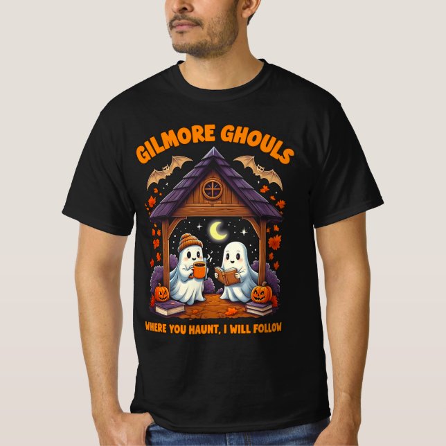 Camiseta Gilmore Ghouls A Donde Te Atraparé Yo Seguiré (Anverso)