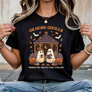 Camiseta Gilmore Ghouls Cute Ghost Halloween Famoso y Graci