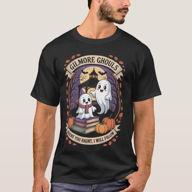 Camiseta Gilmore Ghouls donde te atormentas12 (Anverso)